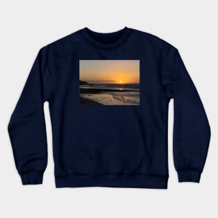 beach sunset Crewneck Sweatshirt